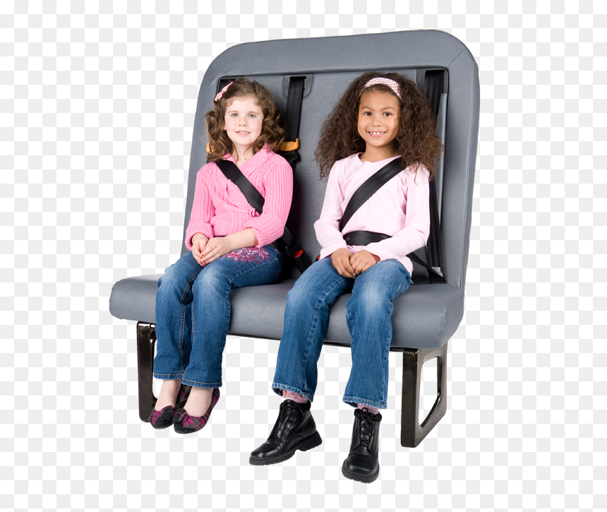 Person Sitting In Chair - Sitting On The Bus Clipart, HD Png Download - person sitting in chair png