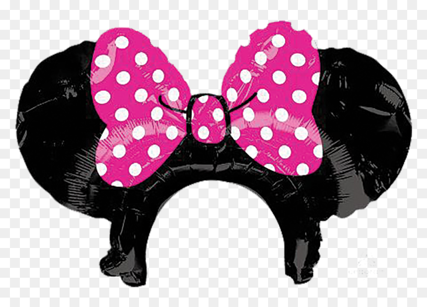 Minnie Mouse Ears - Butterfly, HD Png Download - mickey mouse ears png