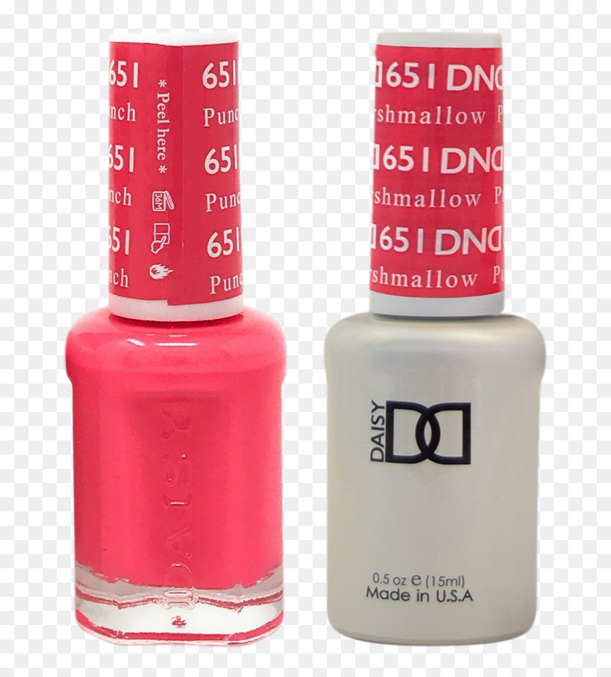 Dnd Nail Lacquer And Gel Polish Punch Marshmallow Png - Dnd Coral Nail Polish, Transparent Png - marshmallow png