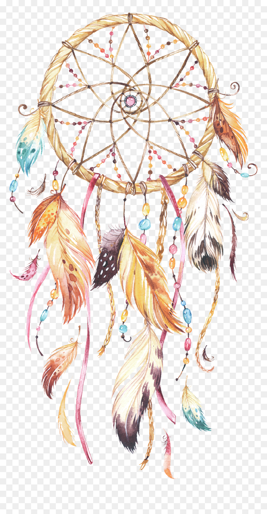 Wedding Invitation Dreamcatcher Baby Shower Boho-chic - Boho Dream Catcher Png, Transparent Png - dreamcatcher png