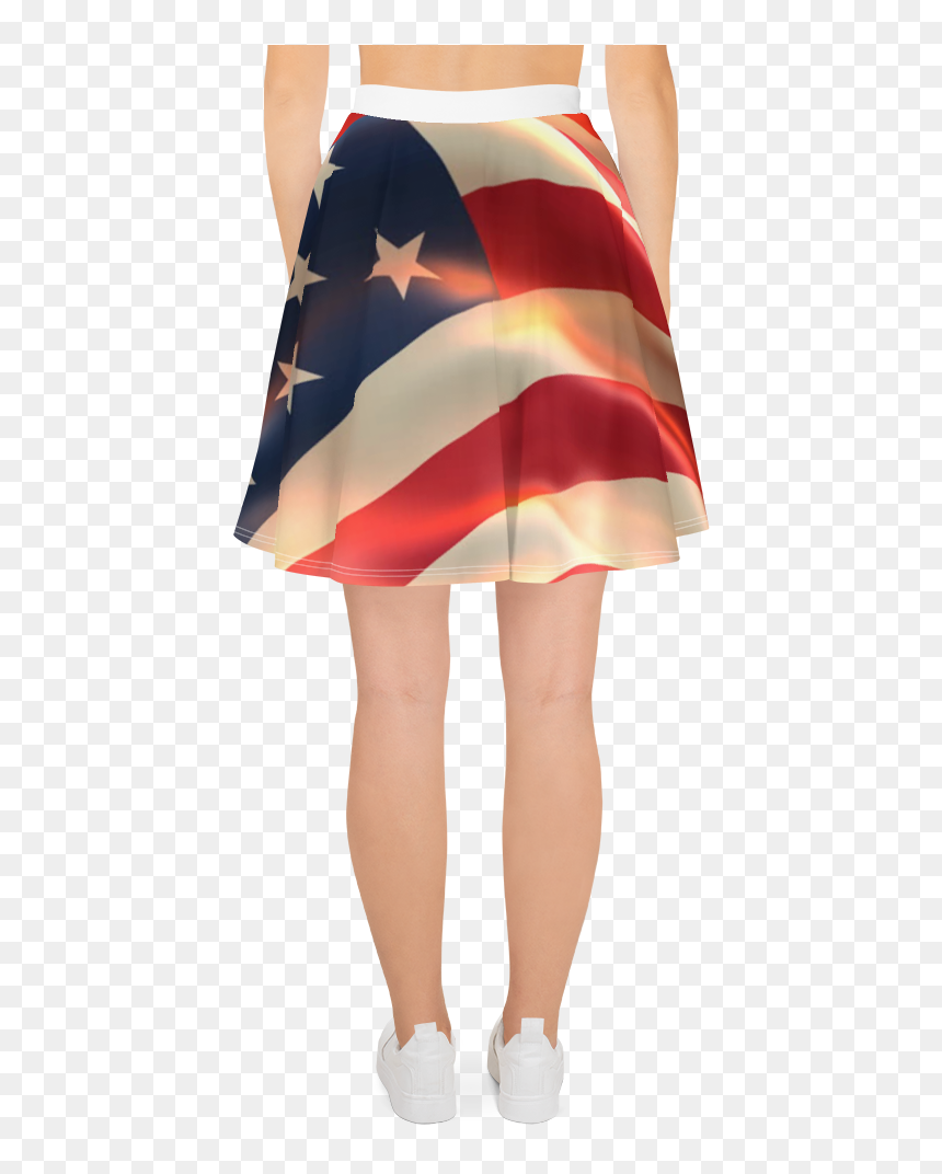Skirt, HD Png Download - american flag waving png