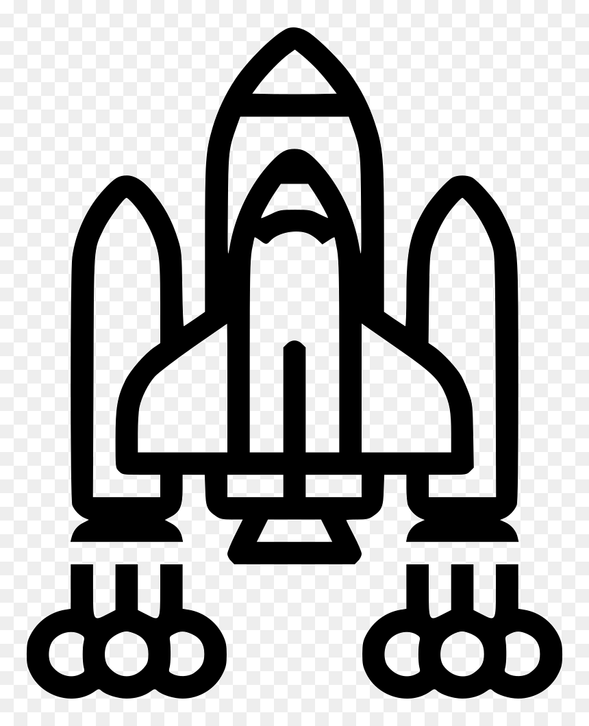 Rocket Space Shuttle Launch - Rocket, HD Png Download - space shuttle png