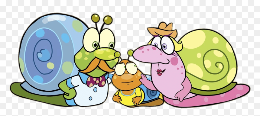 Pip Ahoy Characters The Snail Family - Cartoon, HD Png Download - snail png