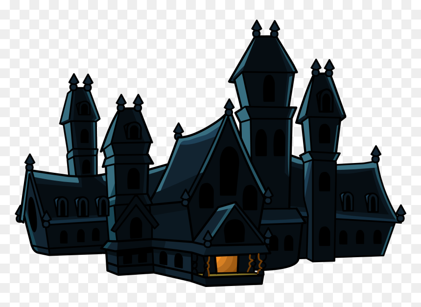 Club Penguin Rewritten Wiki - Castle, HD Png Download - mansion png