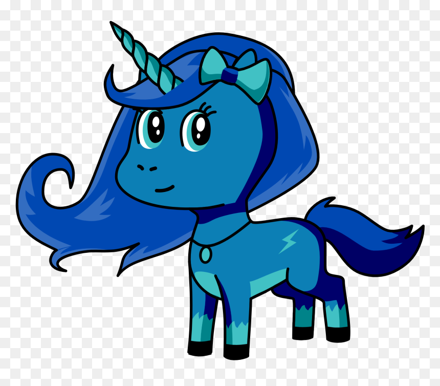 Unicorn, HD Png Download - blue lightning png