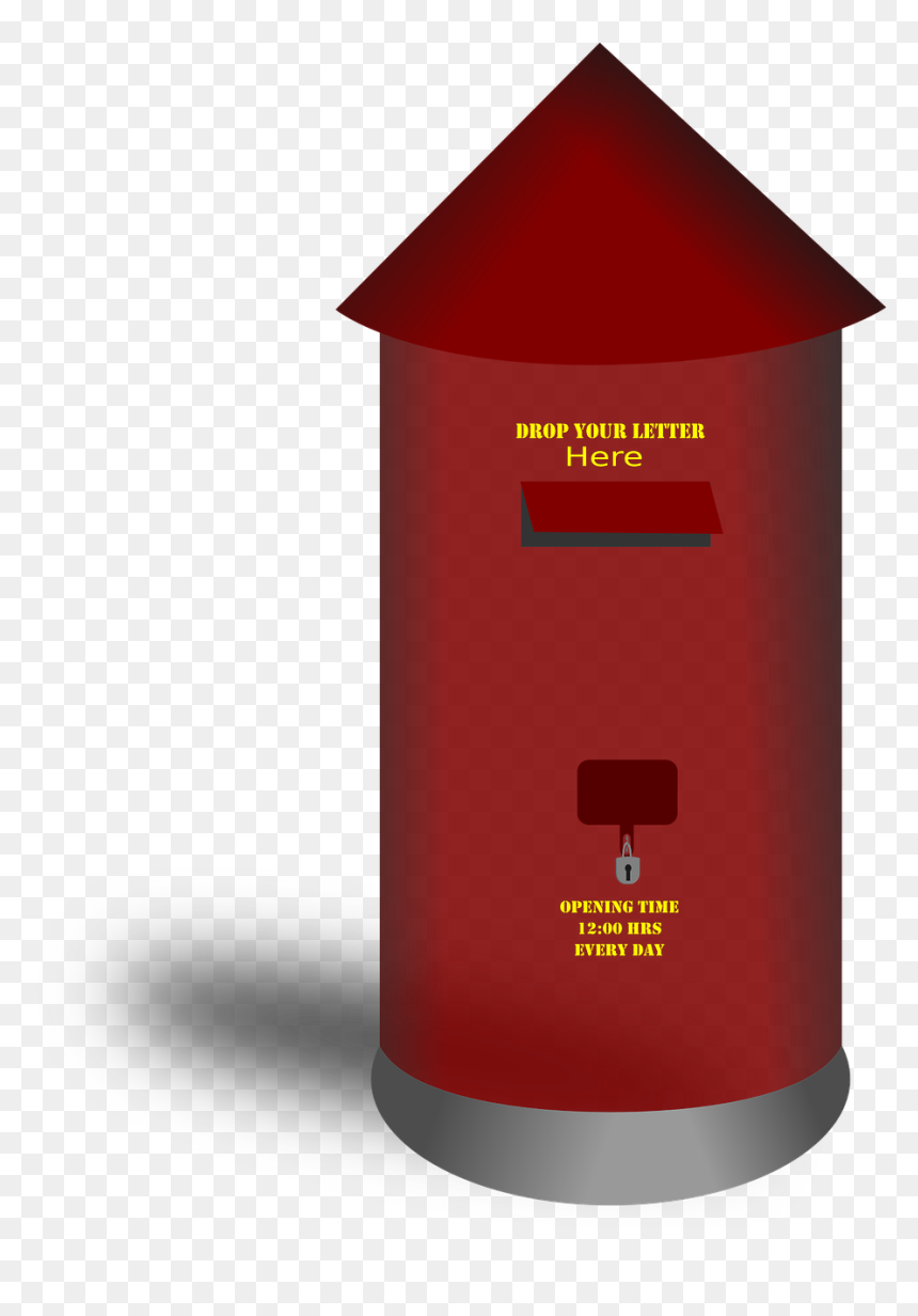 ตู้ ไปรษณีย์ ระบายสี, HD Png Download - letterbox png