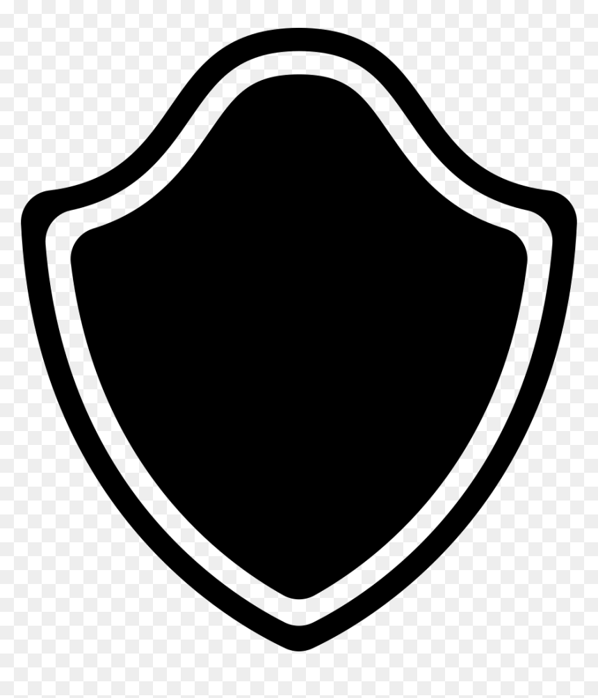Shield With Outline - Club Atlético Sarmiento, HD Png Download - shield outline png