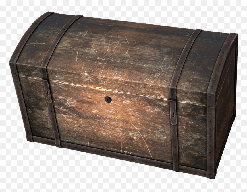 Oldwoodenchest - Drawer, HD Png Download - chest png