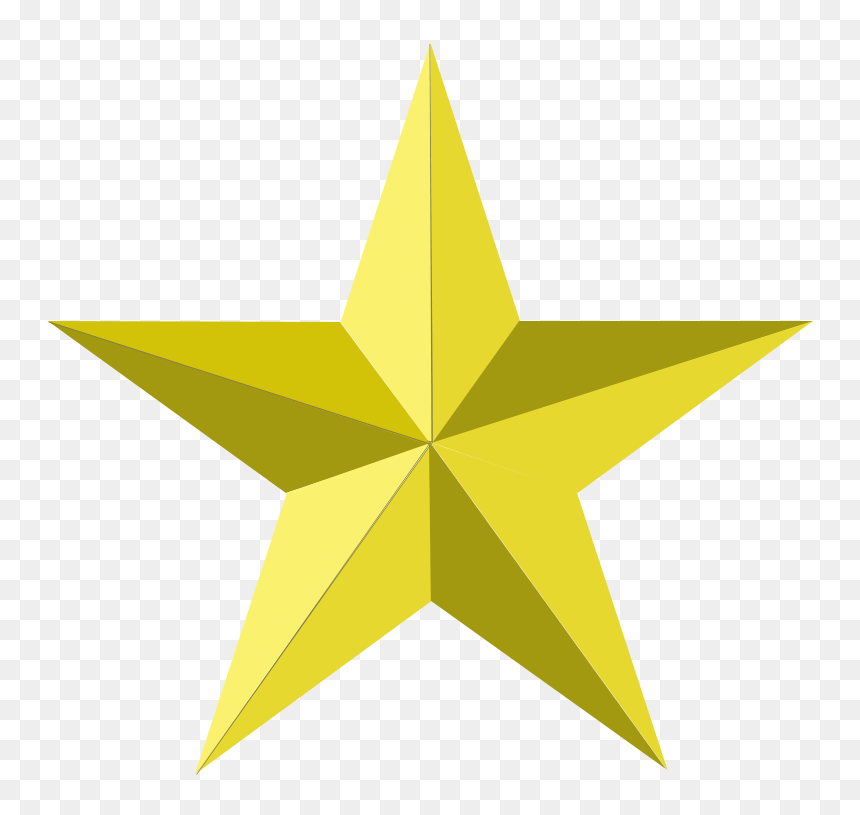 Collection Of Transparent - Transparent Background Star Clipart, HD Png Download - star png transparent background