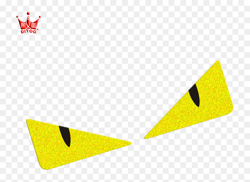 Personality Tide Stickers Scratches Block Small Devil - Triangle, HD Png Download - tide pod png