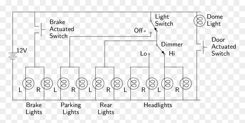 Linalg Car Circuit - Circuit In A Car, HD Png Download - circuit png