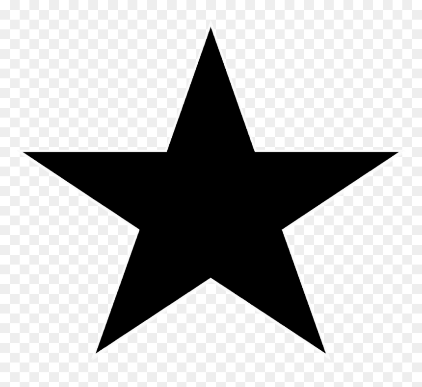 A Black Star, HD Png Download - star png transparent background