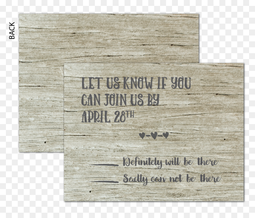 Carved In Wood Rsvp - Plank, HD Png Download - plaque png