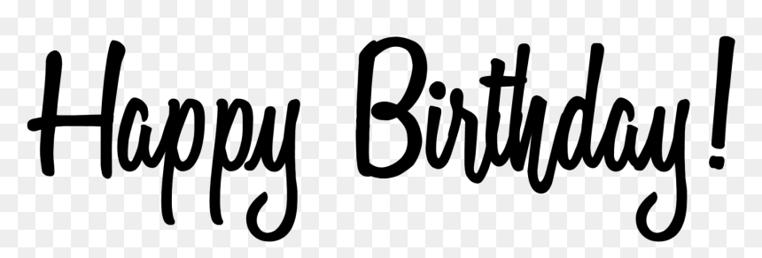 Slideshow Gallery All 50 Png Files - Transparent Happy Birthday Word Art, Png Download - 50% off png
