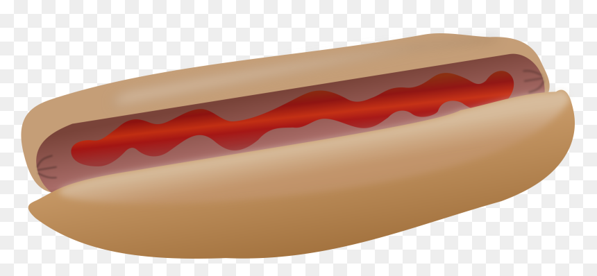 Hot Dog With Ketchup Clip Arts - Hot Dog, HD Png Download - ketchup png