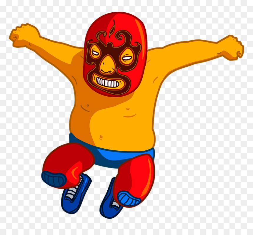 Luchador Clipart, HD Png Download - wrestling ring png