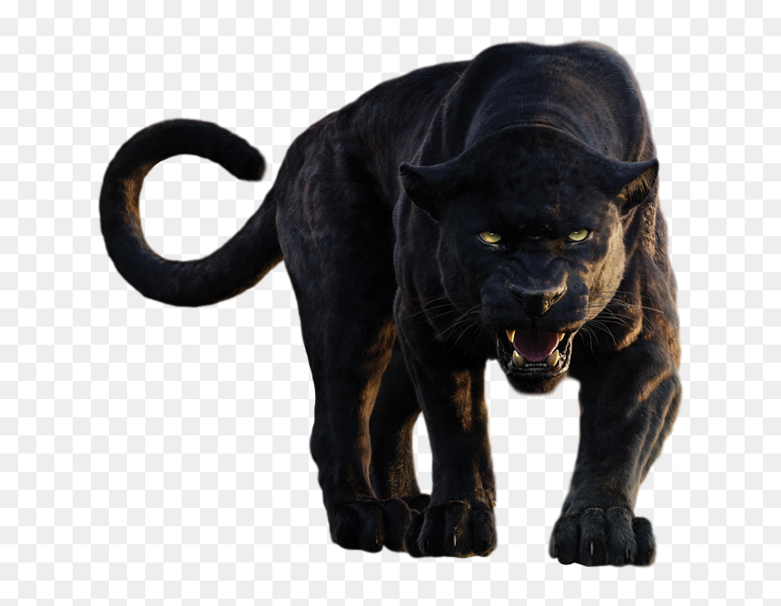 Panther Png Clipart - Jungle Book Bagheera Roar, Transparent Png - panther png