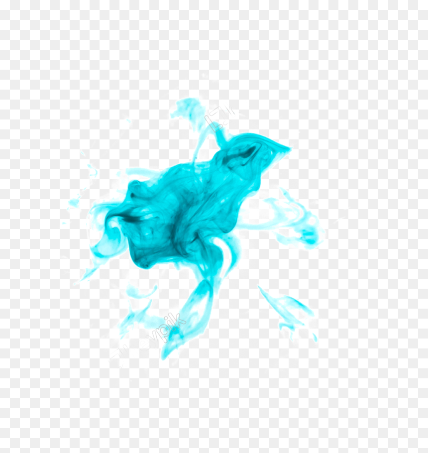Beautiful Smoke Brush - Portable Network Graphics, HD Png Download - green smoke png