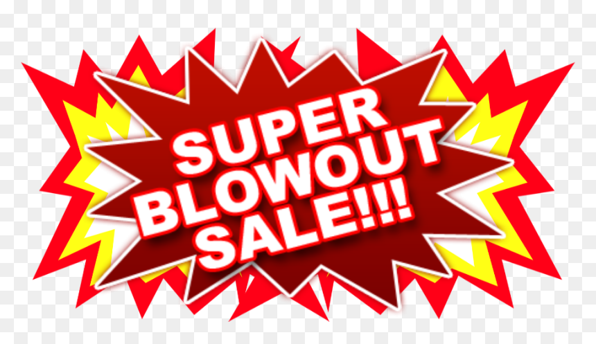 Blowout Sale, HD Png Download - 50% off png