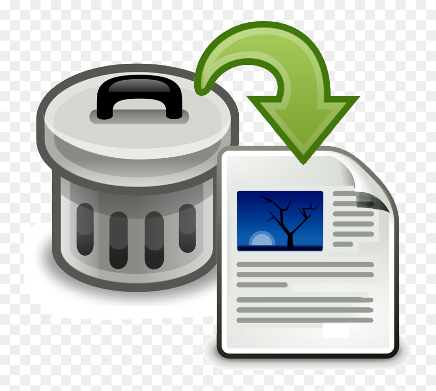 Trash Can Clip Art, HD Png Download - garbage can png