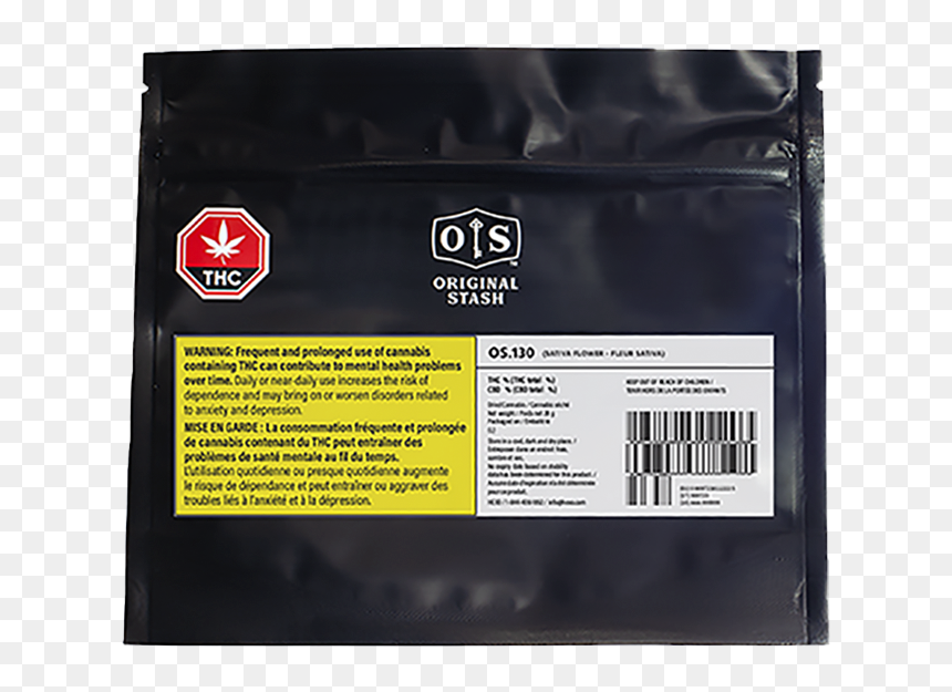 Original Stash Os 130, HD Png Download - bag of weed png