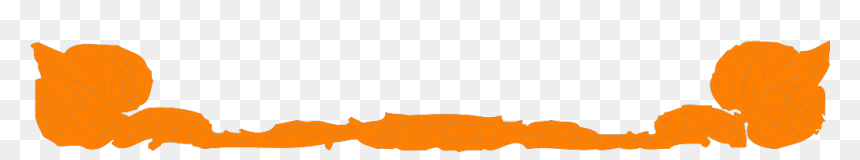 Brown Leaf, Orange Border Svg Clip Arts, HD Png Download - thanksgiving border png
