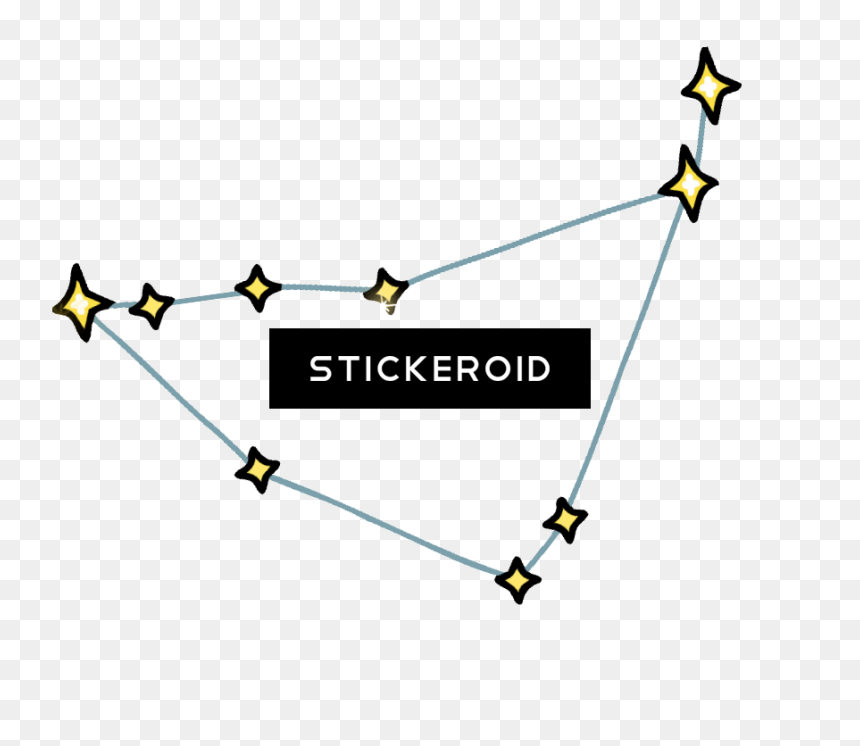 Capricorn Signs Zodiac - Transparent Capricorn Constellation, HD Png Download - constellation png