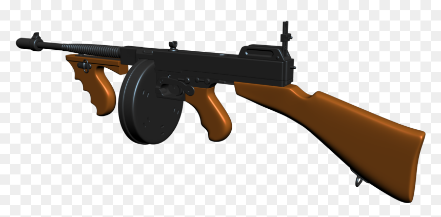 Assault Rifle, HD Png Download - machine gun png