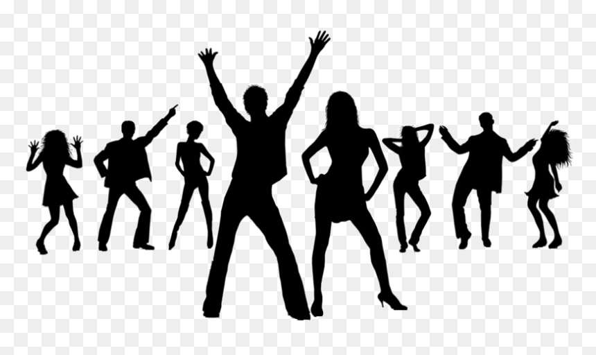 Keep The Body Moving And Uninhibited So You Can Enjoy - Disco Dancing Silhouette Png, Transparent Png - dancer silhouette png