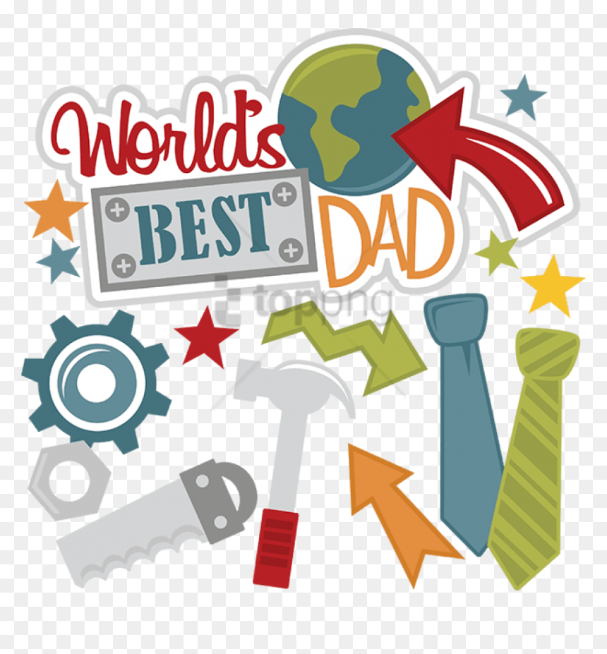 Best Dad Of The World, HD Png Download - dad png
