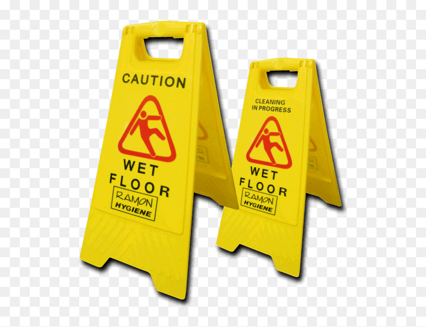 Wet Floor Caution Sign , Png Download - Wet Floor, Transparent Png - caution sign png