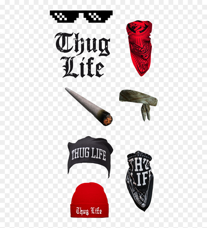 Thug Life, HD Png Download - thug life hat png