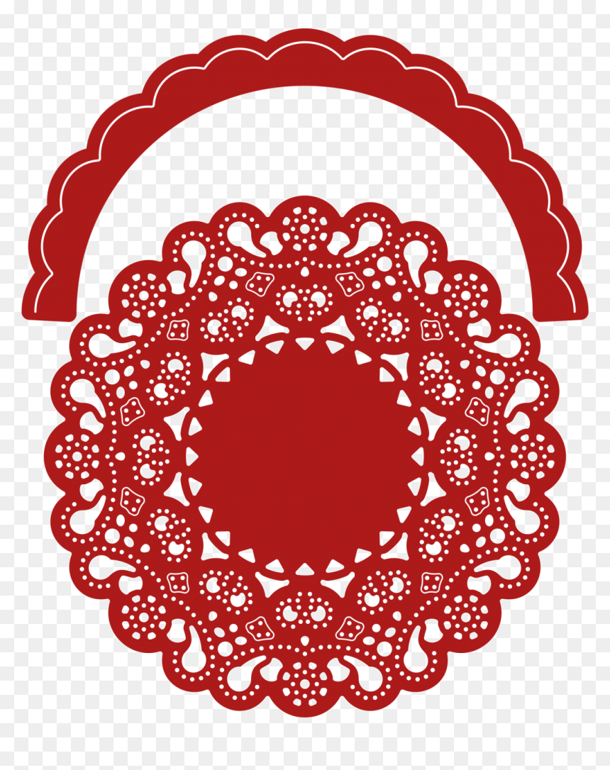 Elton John Glasses Clipart, HD Png Download - doily png