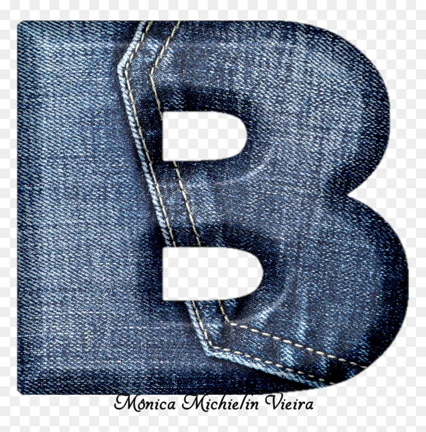 Alfabeto De Jeans Png - Jeans Alphabets Png, Transparent Png - jeans png