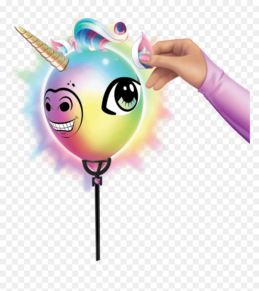 Make A Birthday Party Extra Special With Birthday Illooms® - Balloon, HD Png Download - unicorn head png