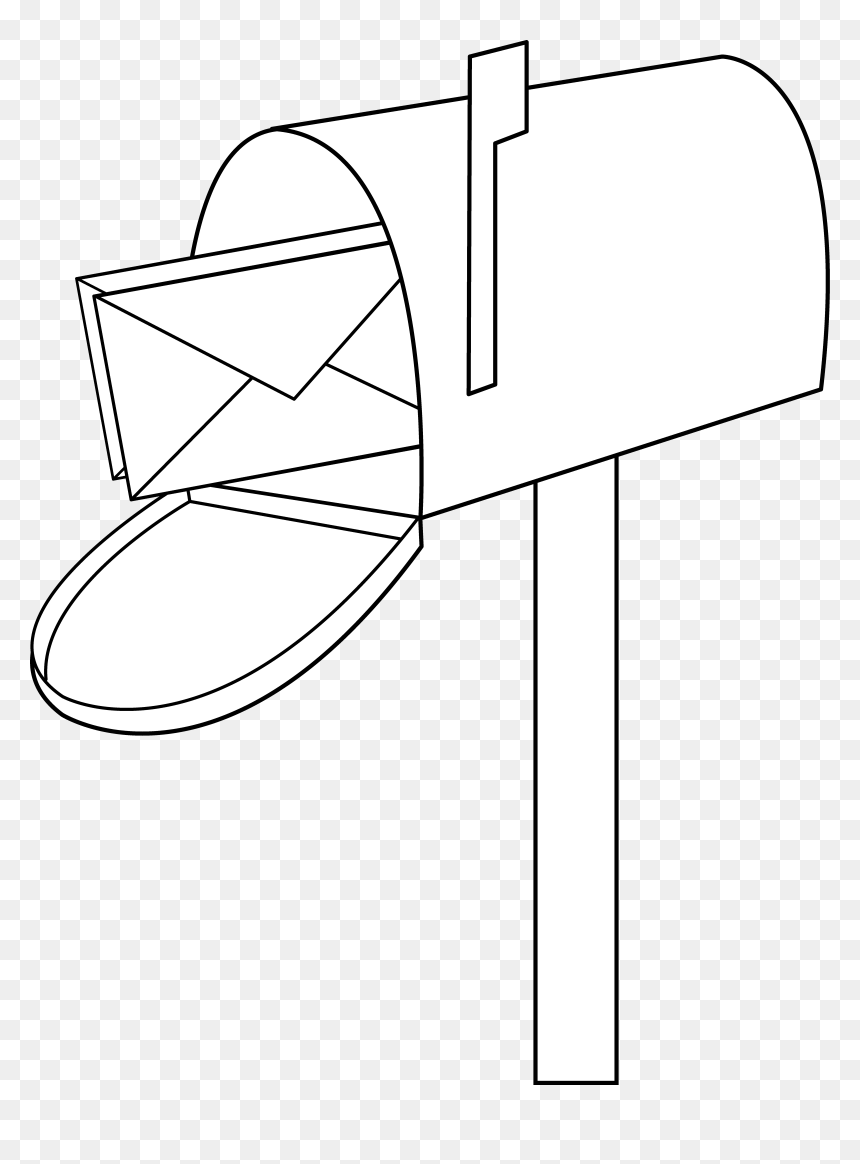 Mail Clipart Mailbox Flag, HD Png Download - letterbox png