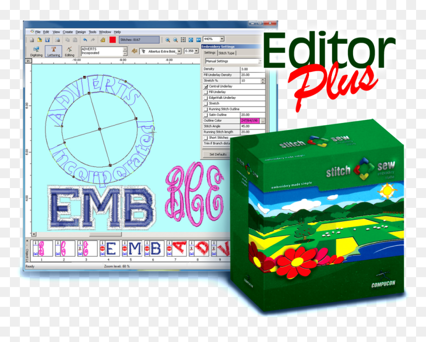 Stitch & Sew Editor Plus - Stitch & Sew 2.0, HD Png Download - stitches png