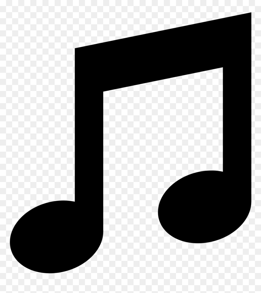 Music Note Clipart Transparent, HD Png Download - note png
