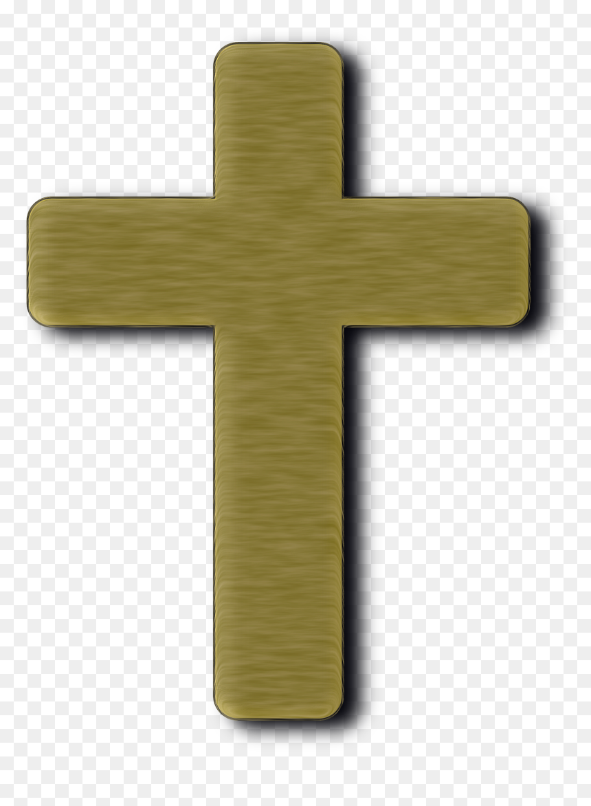 Genma-cross Clip Arts - Desenho De Cruz De Madeira, HD Png Download - gold cross png