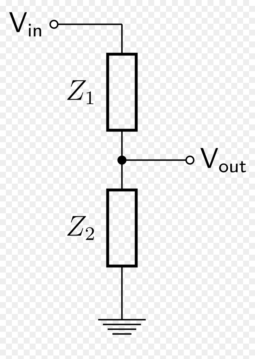 Voltage Divider, HD Png Download - dividers png