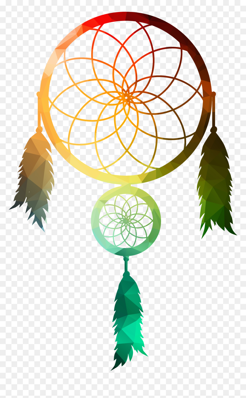 Dreamcatcher Image Indigenous Peoples Of The Americas - Colourful Dream Catcher Png, Transparent Png - dreamcatcher png