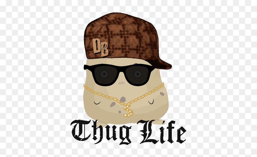 Thug Life, HD Png Download - thug life hat png