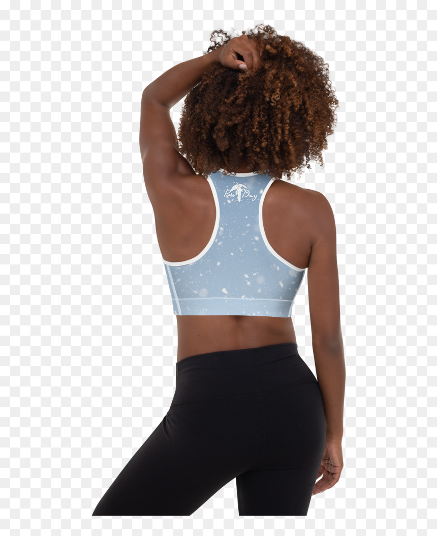 Sports Bra, HD Png Download - falling snow png
