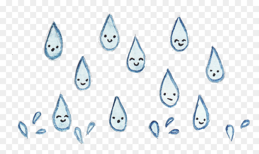#tumblr #rain #drop #drops #droplet #droplets - Rain Drop, HD Png Download - rain drop png
