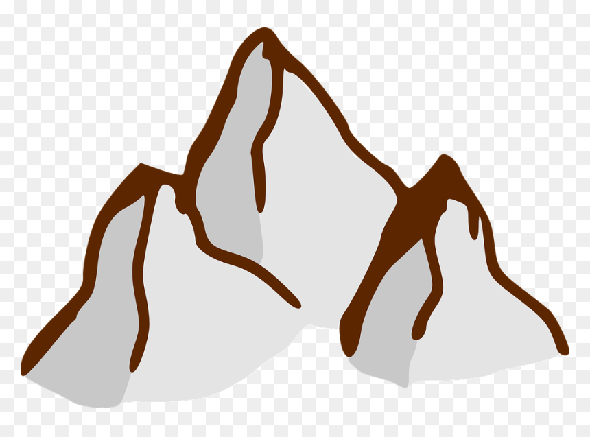 Mountain Clip Art, HD Png Download - mountain range png