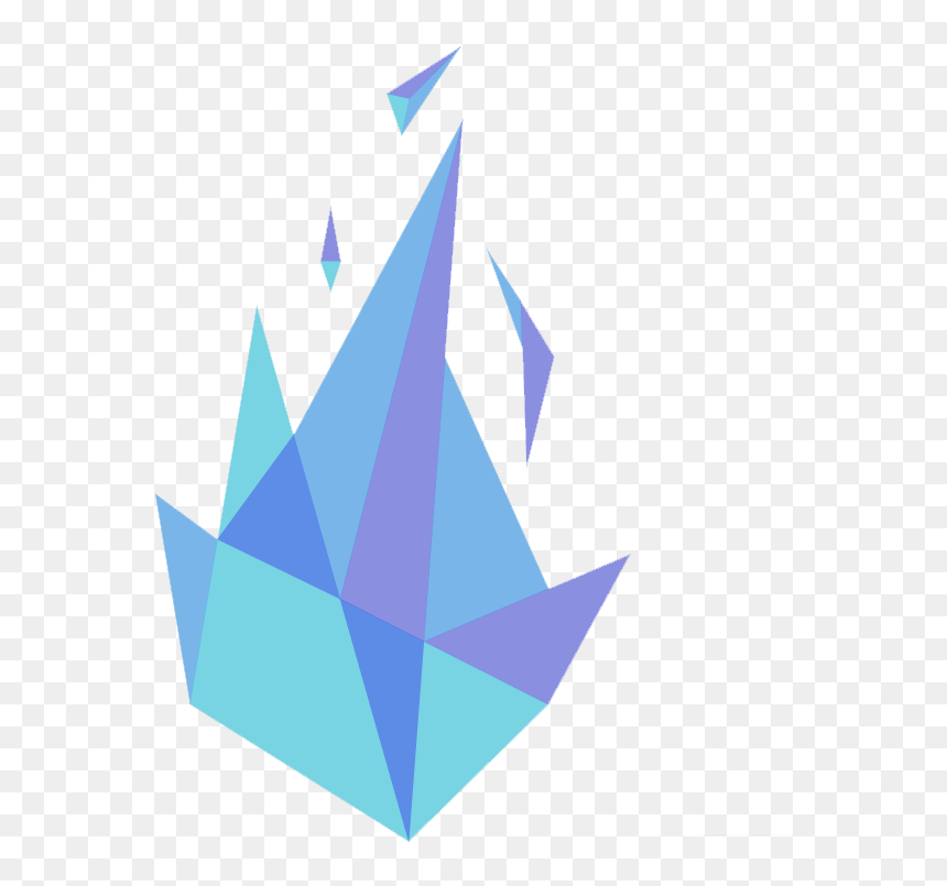 Triangle , Png Download - Triangle, Transparent Png - blue flare png