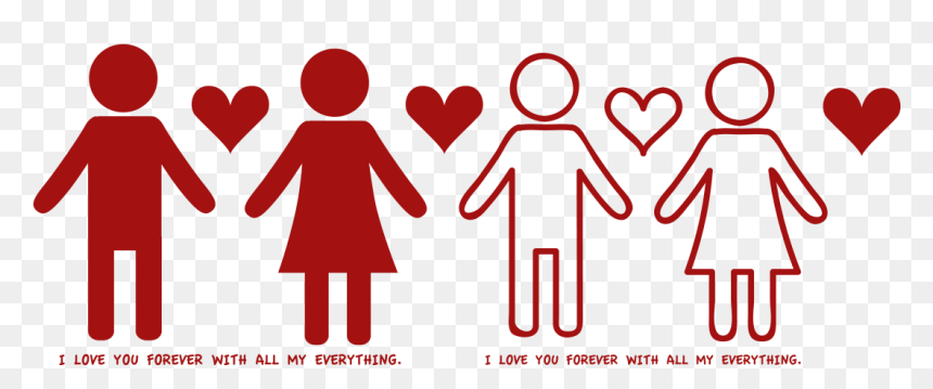 Couple Holding Hands Png Download - Couple Of Person Icon Png, Transparent Png - holding hands png