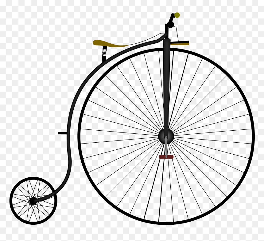 Penny Farthing Bike Grand-bi Clip Arts, HD Png Download - penny png