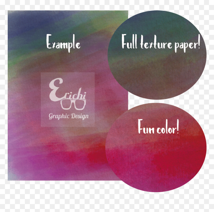 Watercolor Texture Pack Example Image - Circle, HD Png Download - watercolor texture png