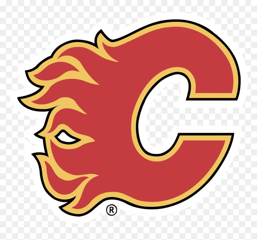 Calgary Flames Logo Png Transparent - Calgary Flames Logo Png, Png Download - flames transparent png